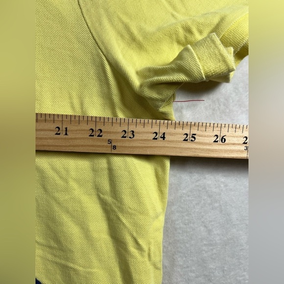 Polo Ralph Lauren XXL Classic Yellow Rugby Short Sleeve Yacht Club Polo Shirt - Picture 9 of 11
